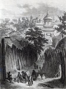 Rue à Urga, illustration de 
